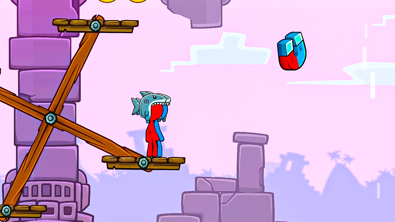 Red and Blue Stick: Fire and Water 3 screenshot