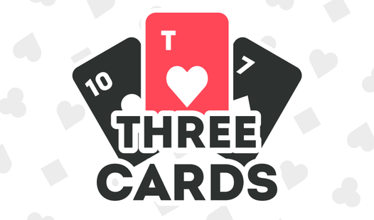 Three cards