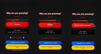 Why are you pressing?
