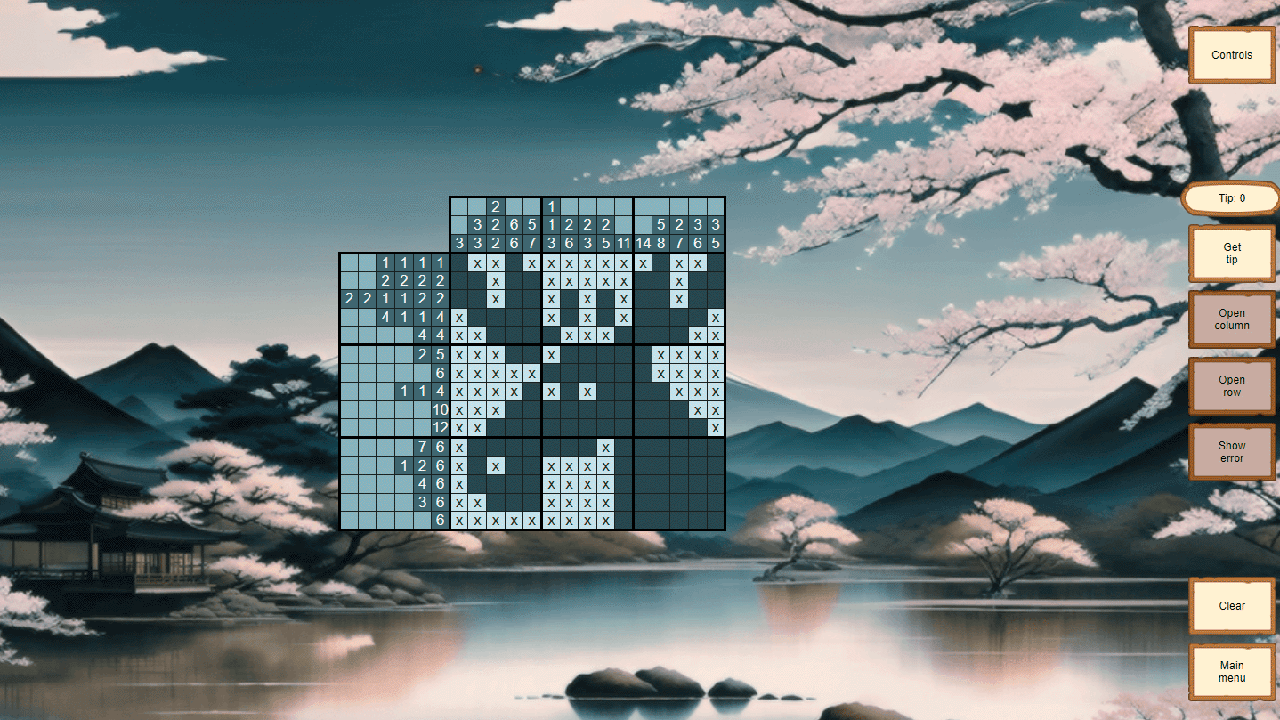The Shogun nonograms screenshot