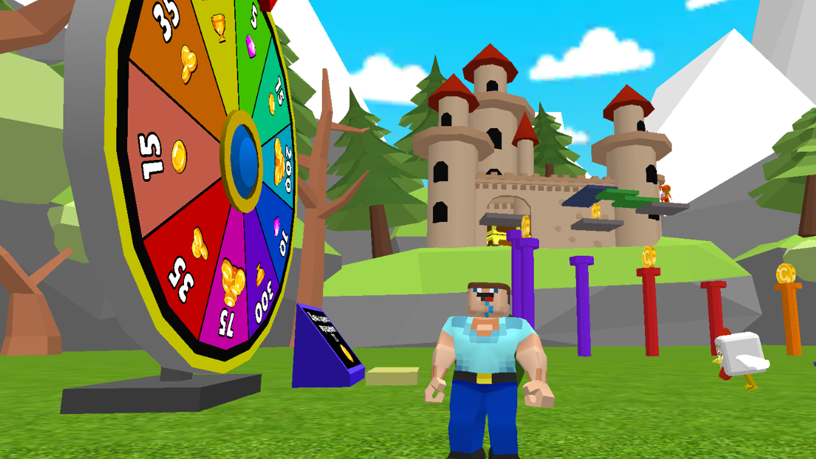 Obby: Mini Games with Friends screenshot