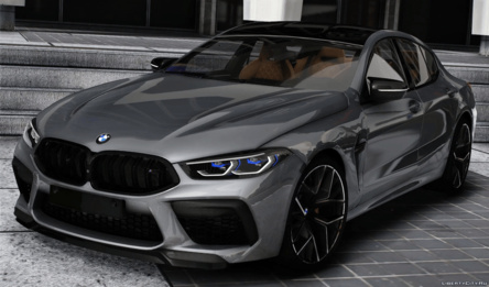 Asetto Corsa: Cutting up in BMW M8