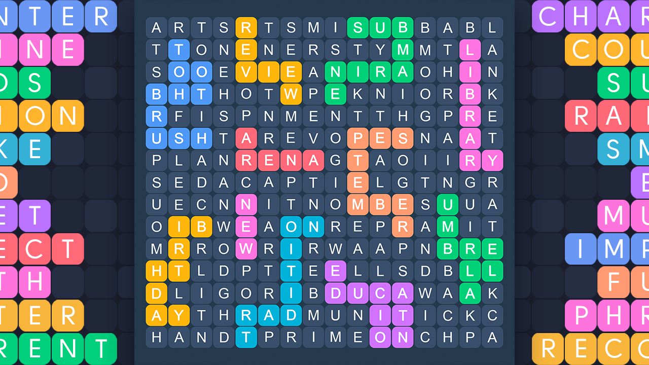 Fillwords: Word Search — screenshot 4