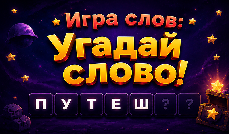 Игра слов: Угадай слово! game cover
