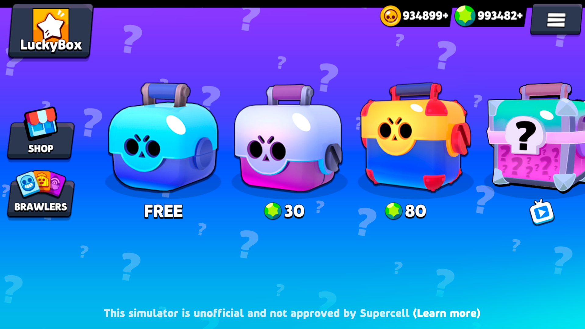 Brawo Lucky Box Simulator: Stars Fights screenshot