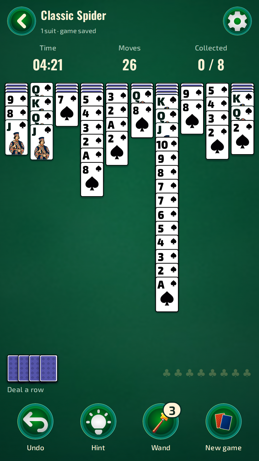Spider Solitaire: The Eternal Russian Classic screenshot 7