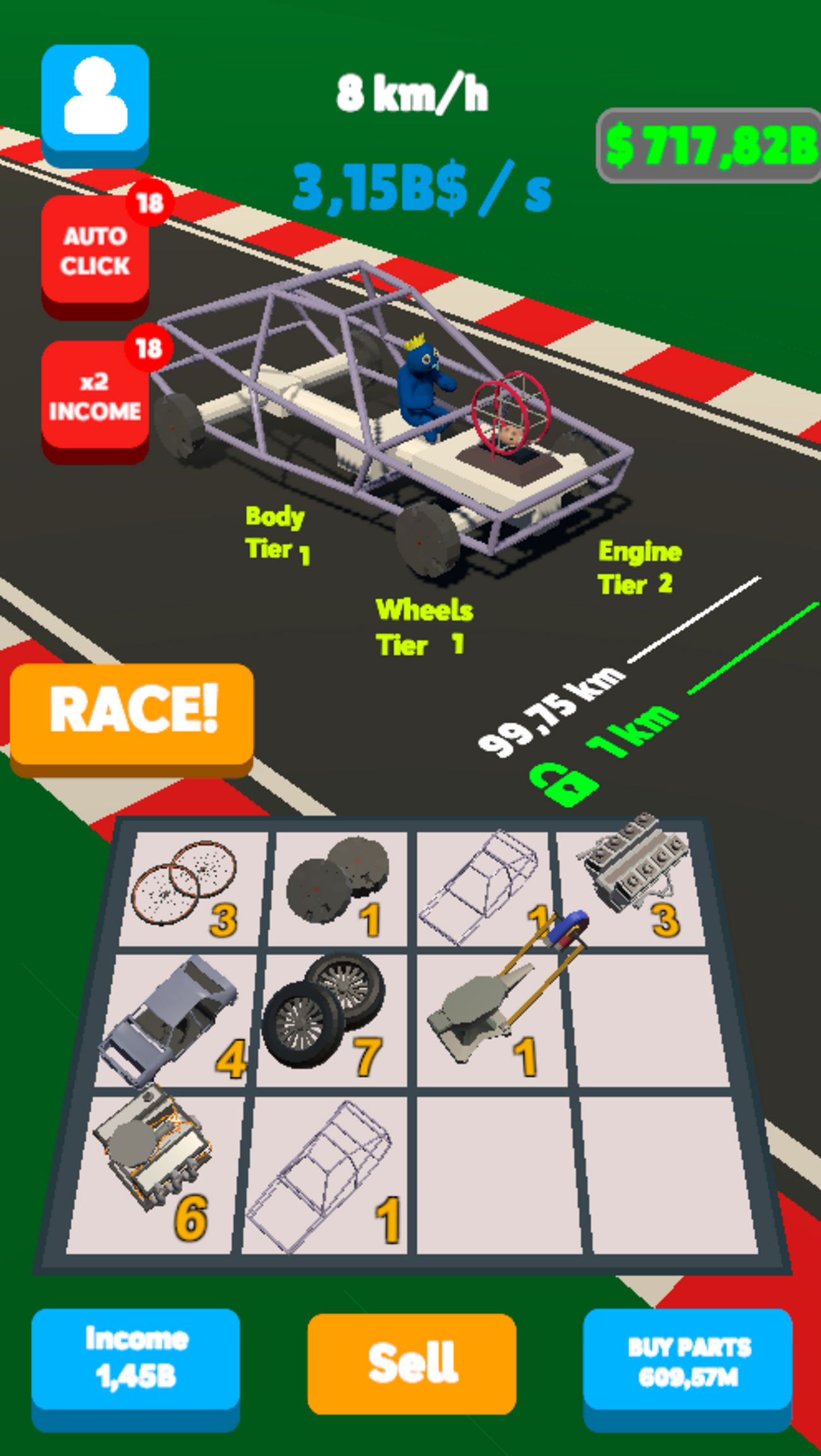 Noob vs Pro: Build a car screenshot 4