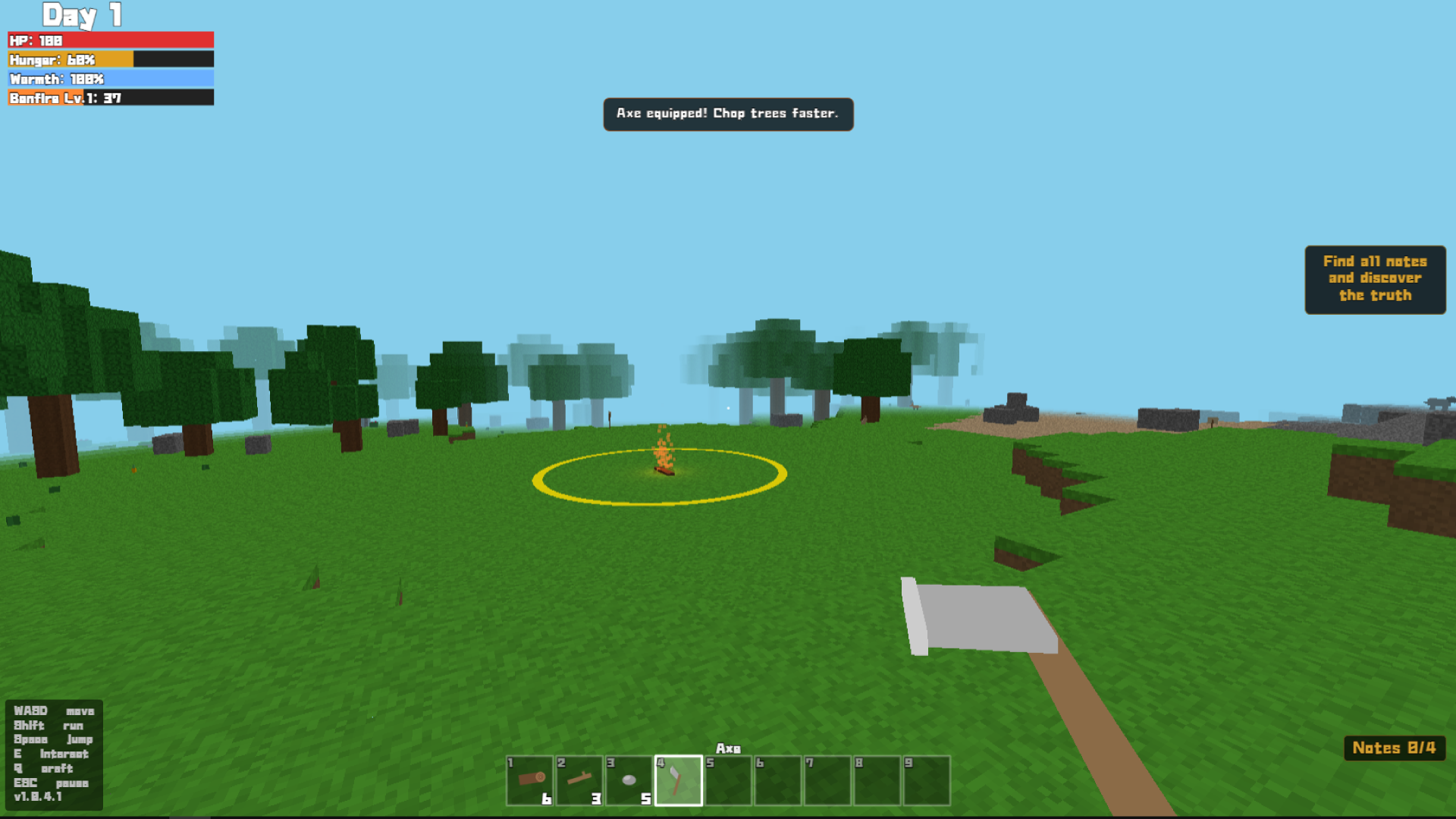 99 Nights in Mine - Stalker's Forest — screenshot 1