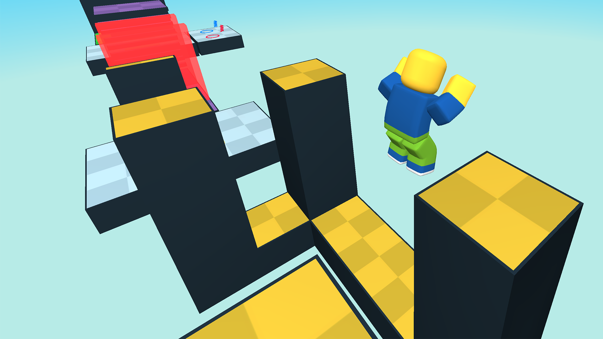 Random Obby: Noob or Pro? screenshot