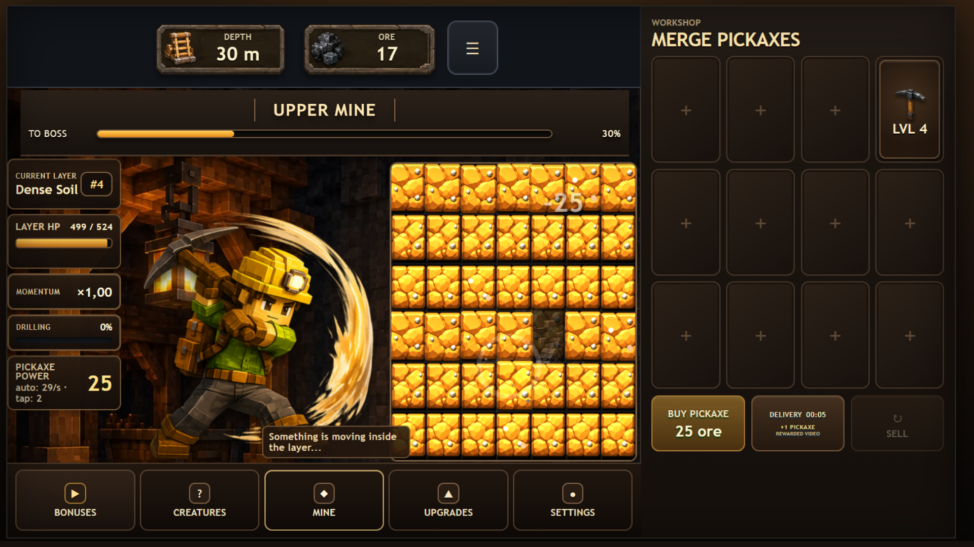 Mutant Mine: Dig & Merge — screenshot 1