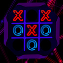 Chinese Tic-tac-toe: Neon