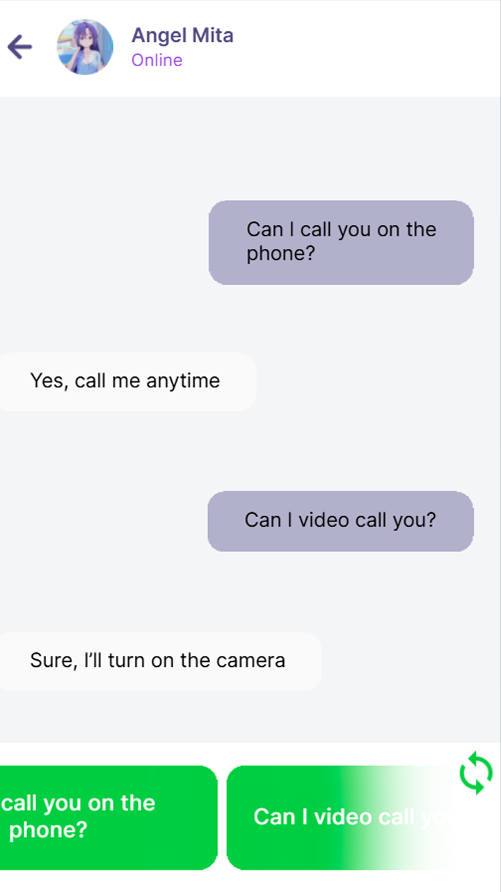 Mita from MiSide calls: Chat-Prank, Live Stream screenshot 9