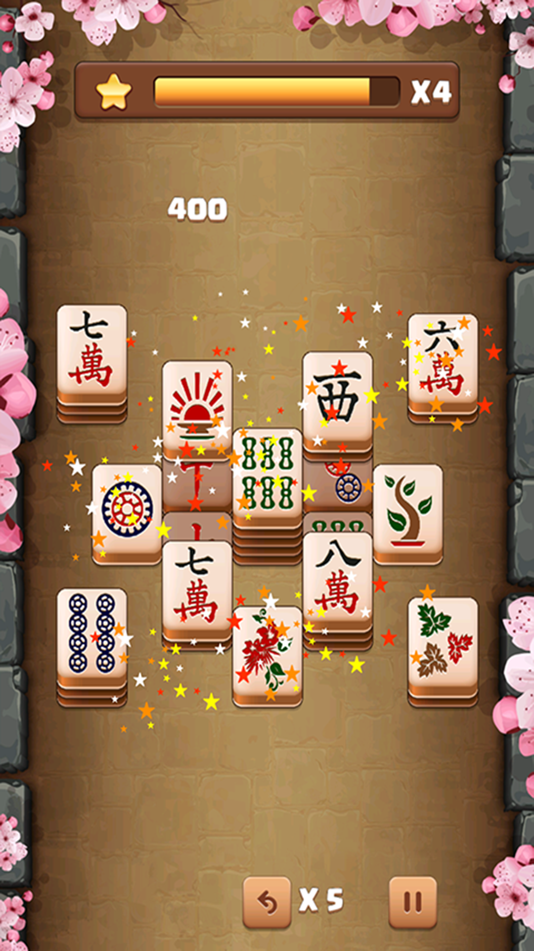 Mahjong Flowers screenshot 4