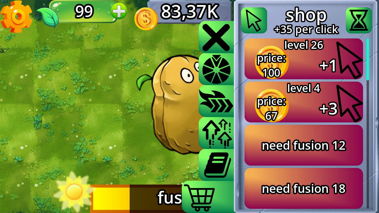 PVZ Fusion ULTRA Evolutions screenshot