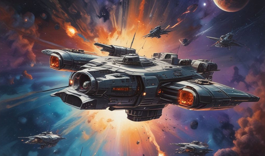Space pirates attack
