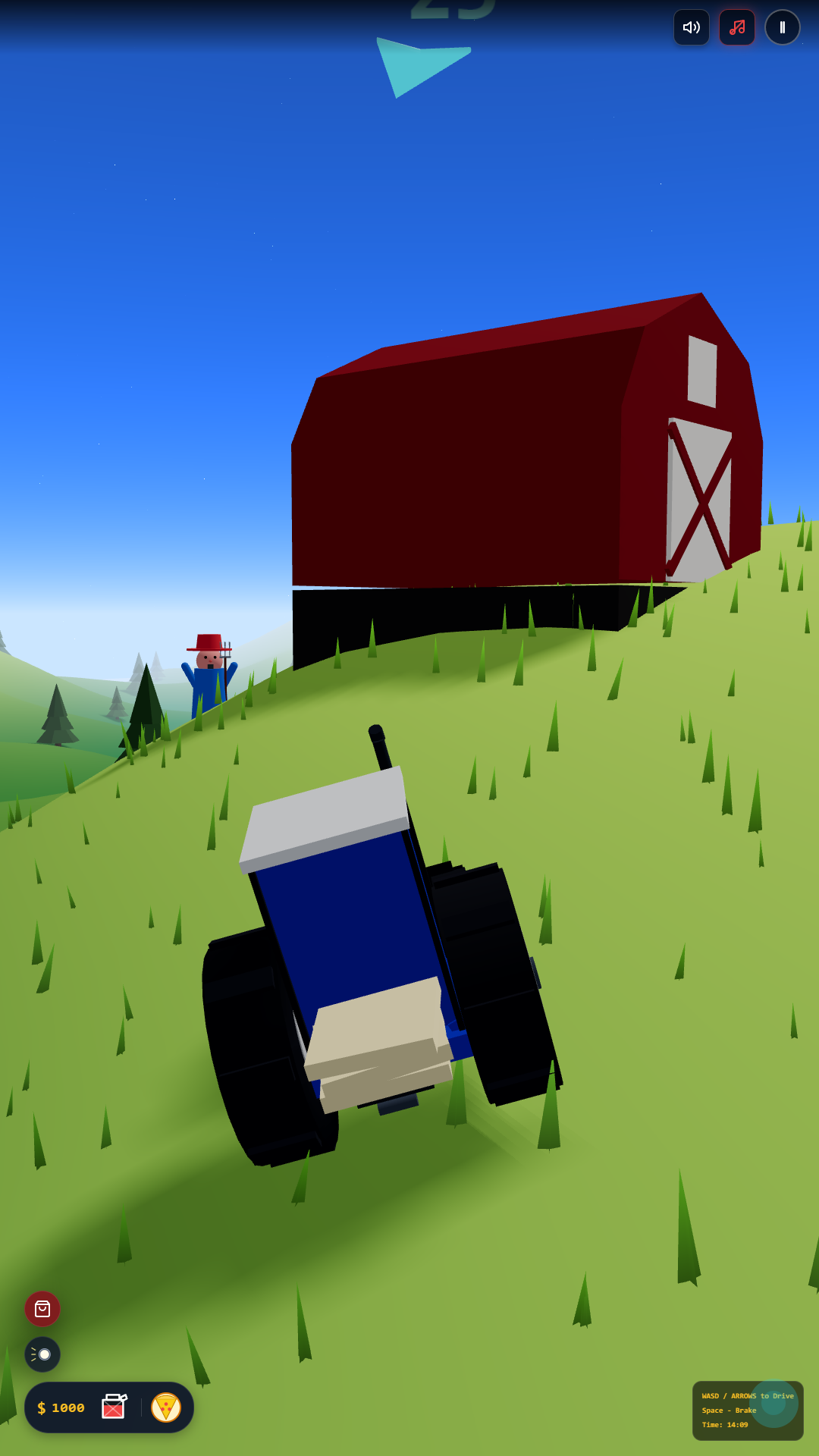 Blue Tractor Goes with a Song screenshot 13