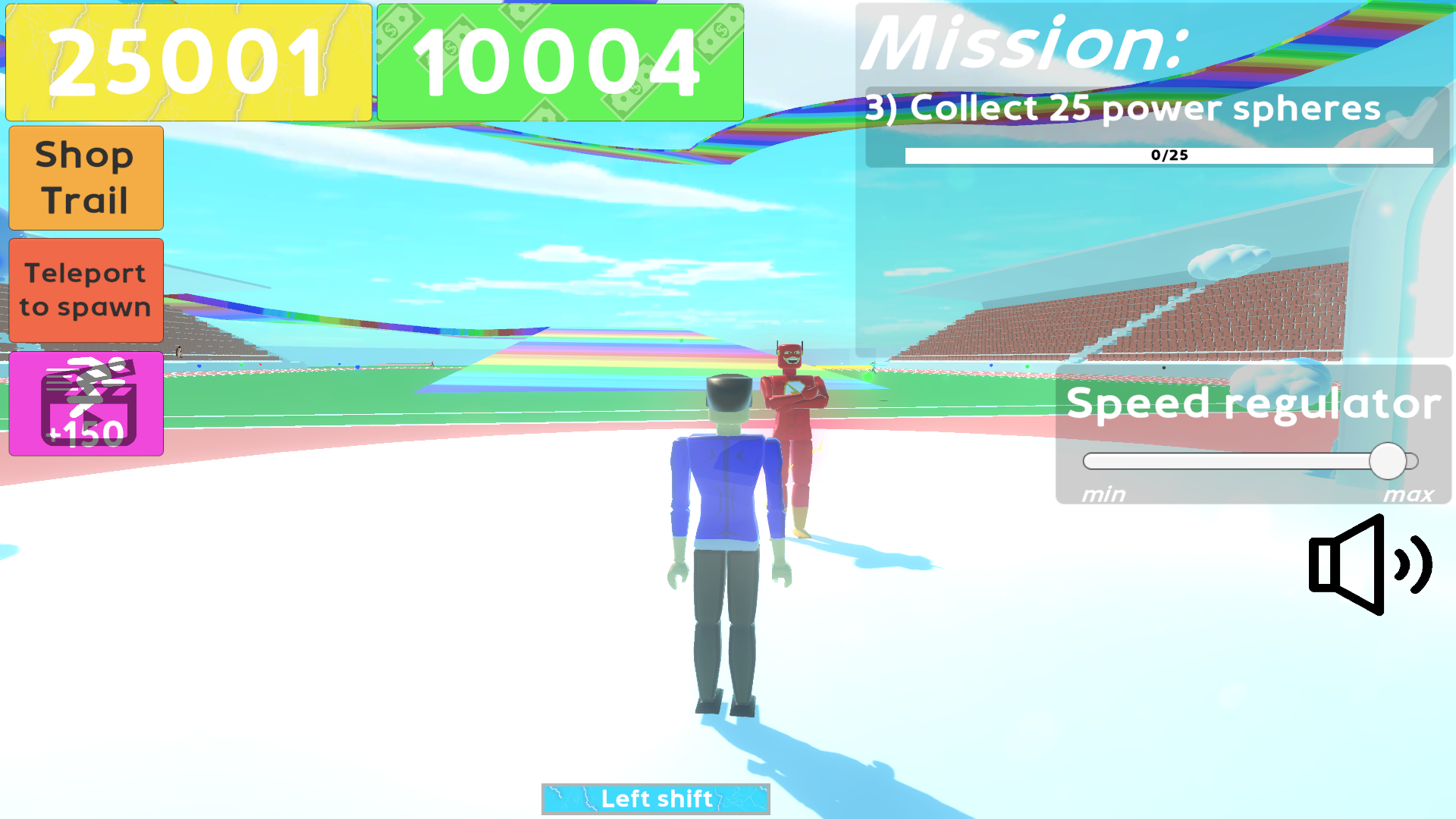 Speed simulator screenshot