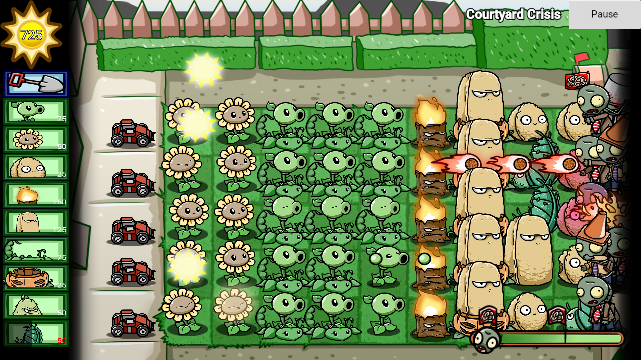 Plants War — скриншот 6