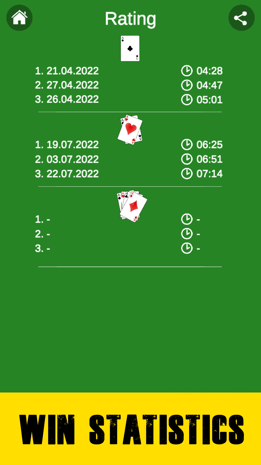 Spider solitaire all maste screenshot 8