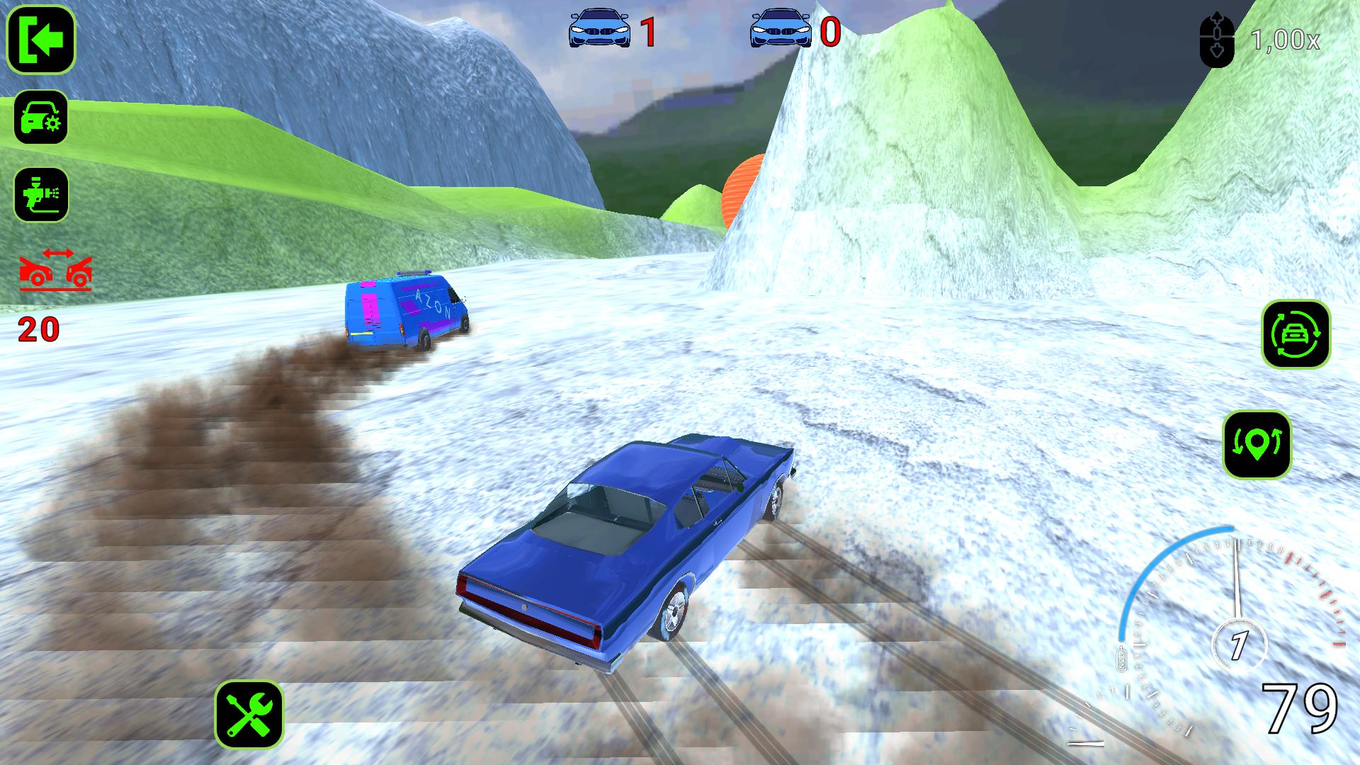 Cheat cars against barrels — screenshot 13