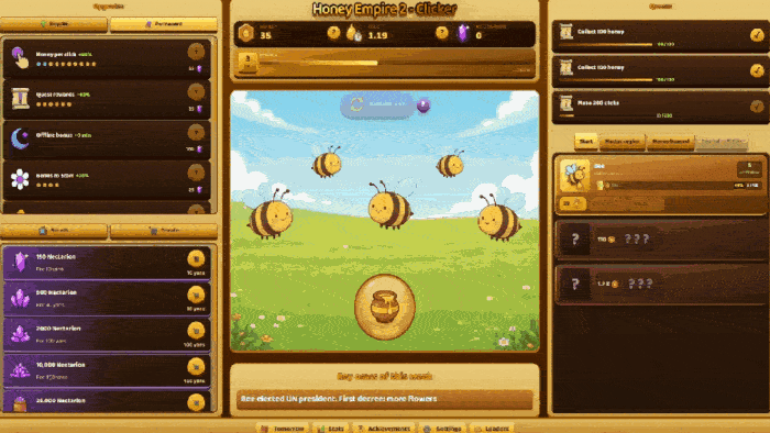 Clicker - Honey Empire — screenshot 10