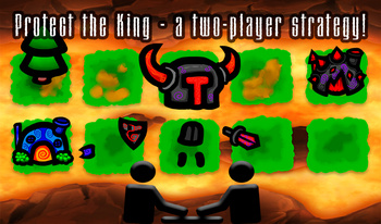 Protect the King - a two-player strategy!