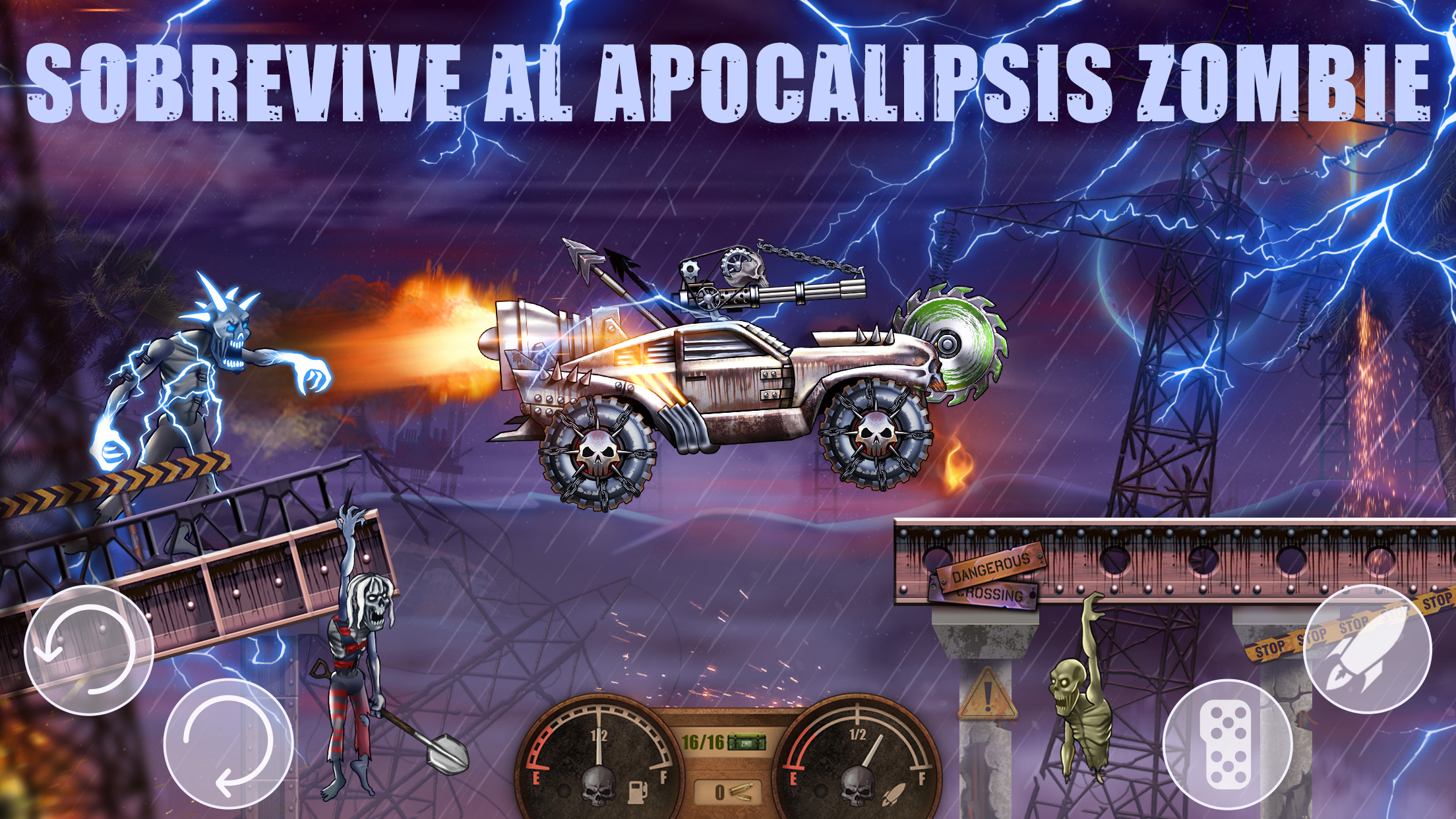 Zombie Hill Racing screenshot 10
