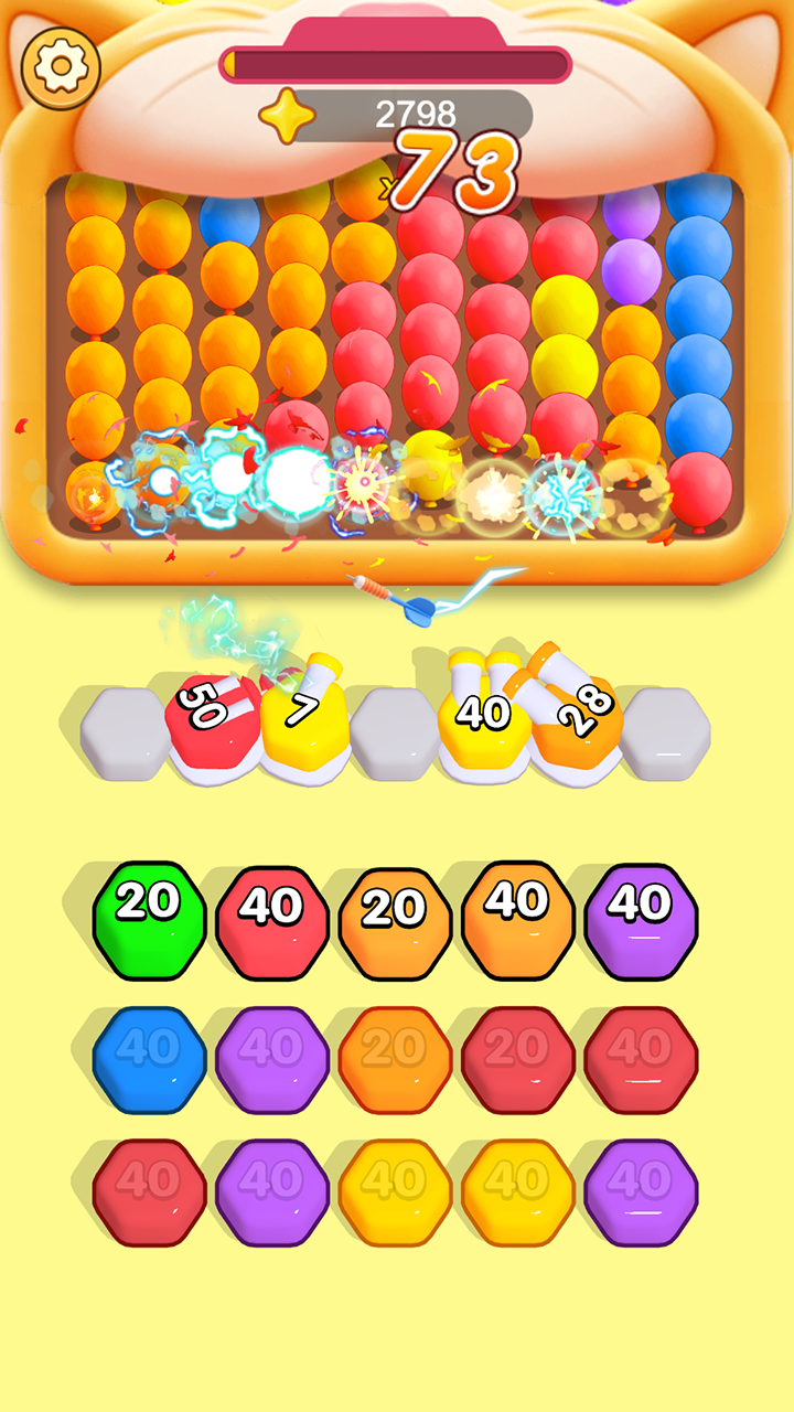Fruit Flow: Color Blast Shooter screenshot 7