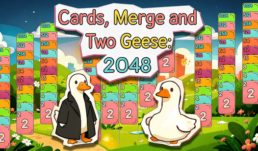 Карты, Мёрдж и Два Гуся: 2048