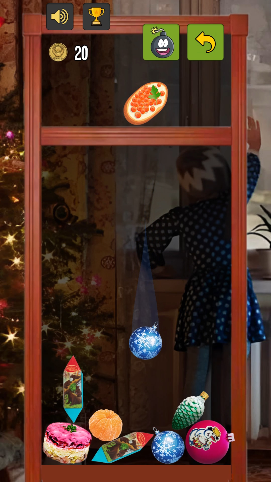 New Year's Day in USSR: Toys and Food screenshot 3