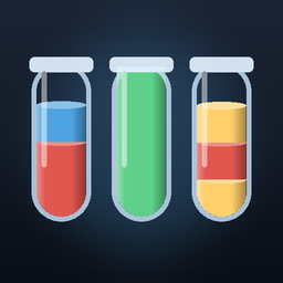 Flasks: sort the colours