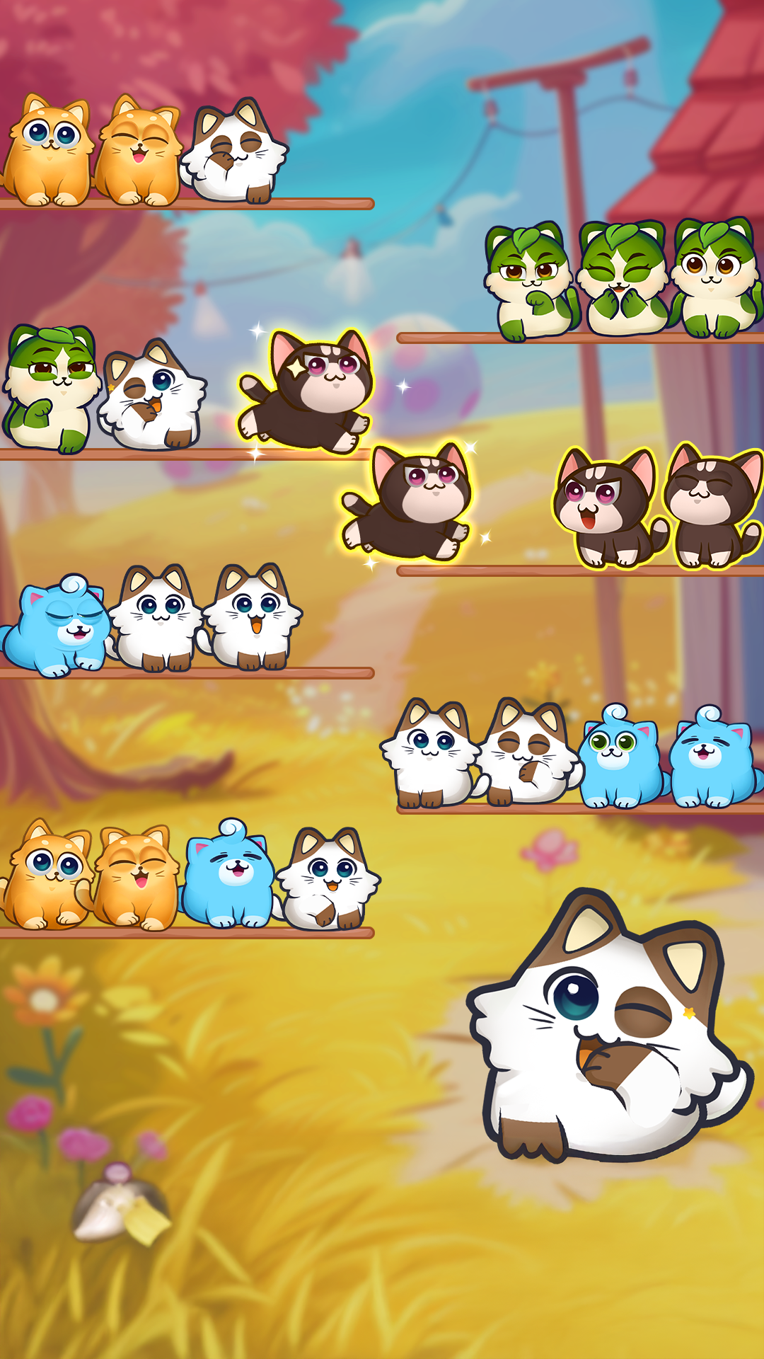 Kitten Sort Puzzle: Cute Pet Game screenshot 4