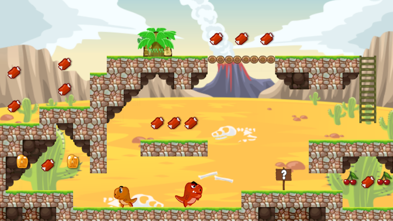 Dino Meat Hunt Dry Land screenshot