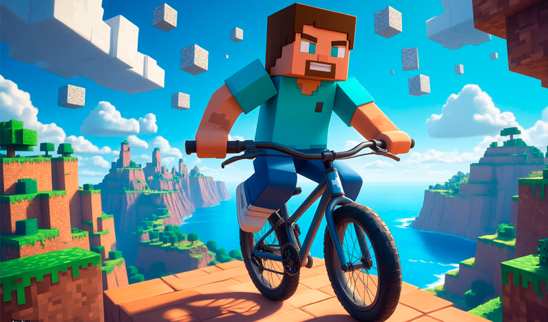 Obby on bmx game cover
