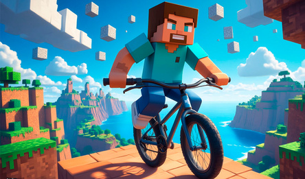 Obby on bmx