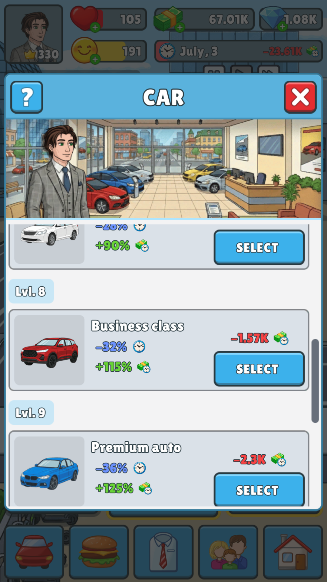 Life Simulator: Road to Riches screenshot 11