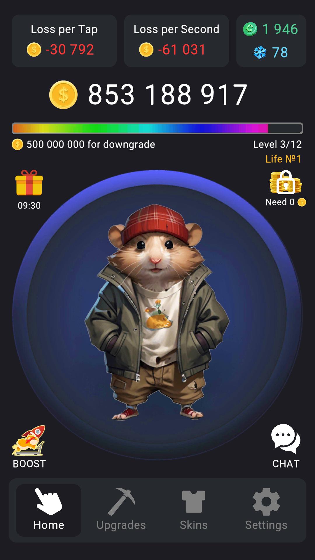 Hamster Loses Money: Anti Clicker screenshot 6