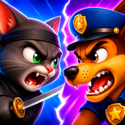 Коты-ниндзя против Собак-полицейских