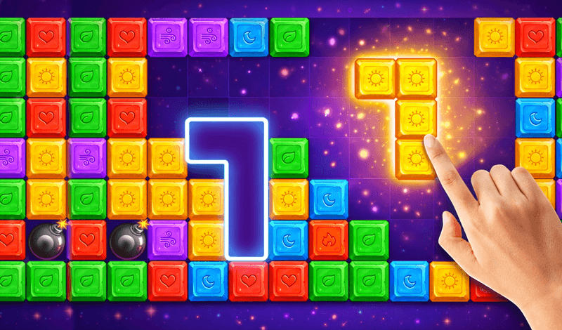 Block Puzzle 1010: Jewel Lines game cover