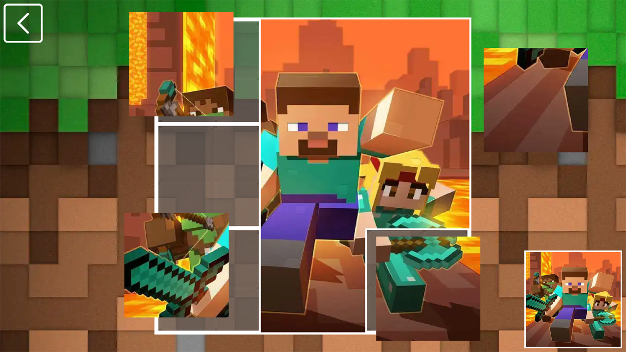Minecrack Puzzles screenshot