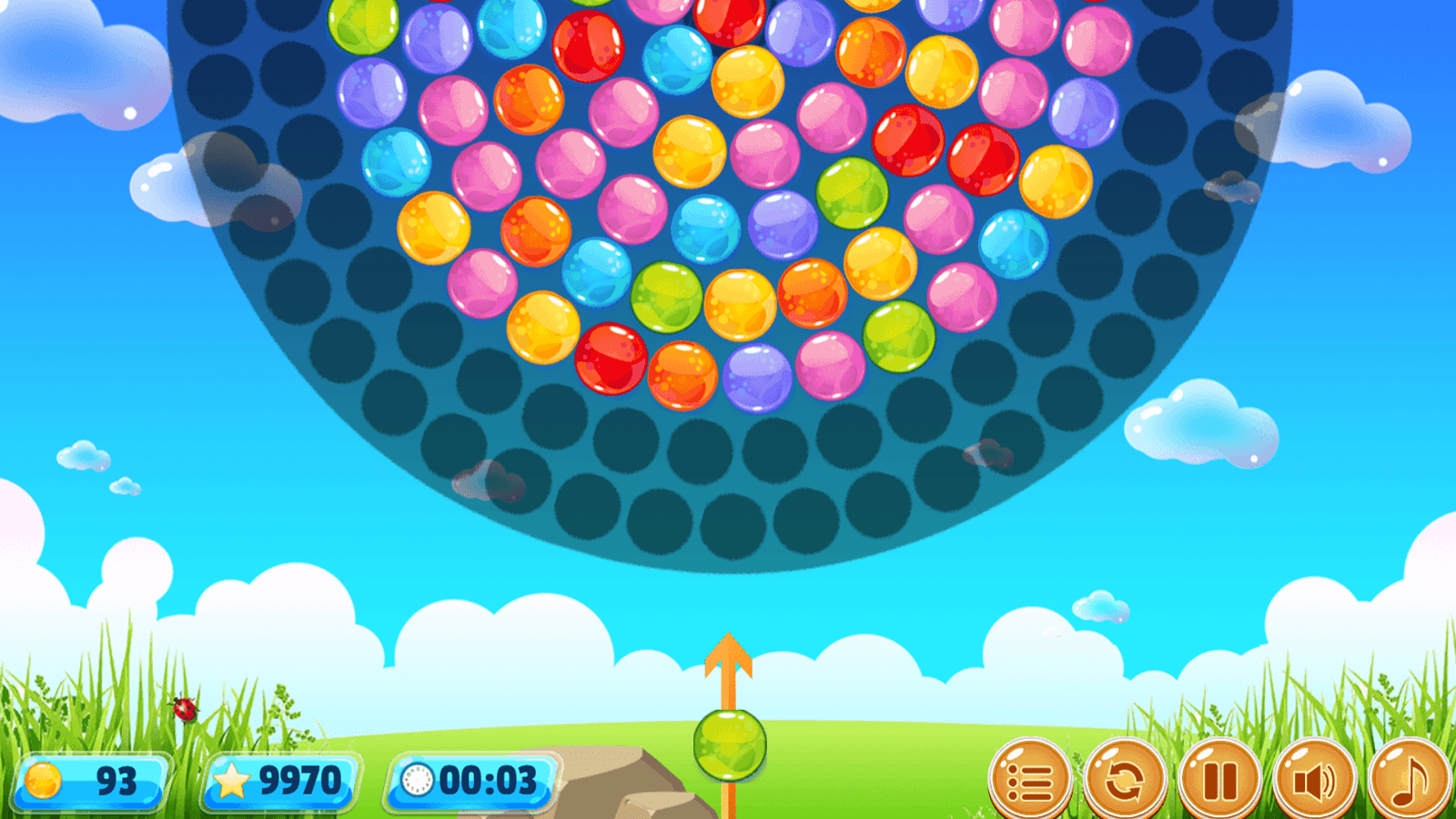 Wheel Bubble Shooter screenshot