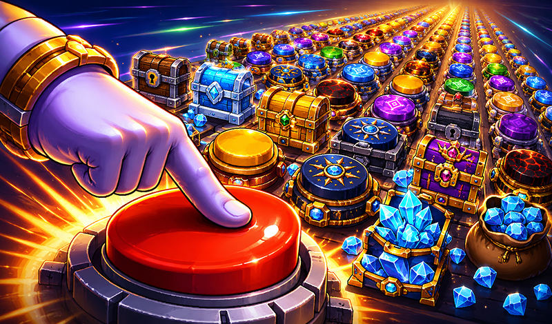 Treasure Button: Click the Button game cover