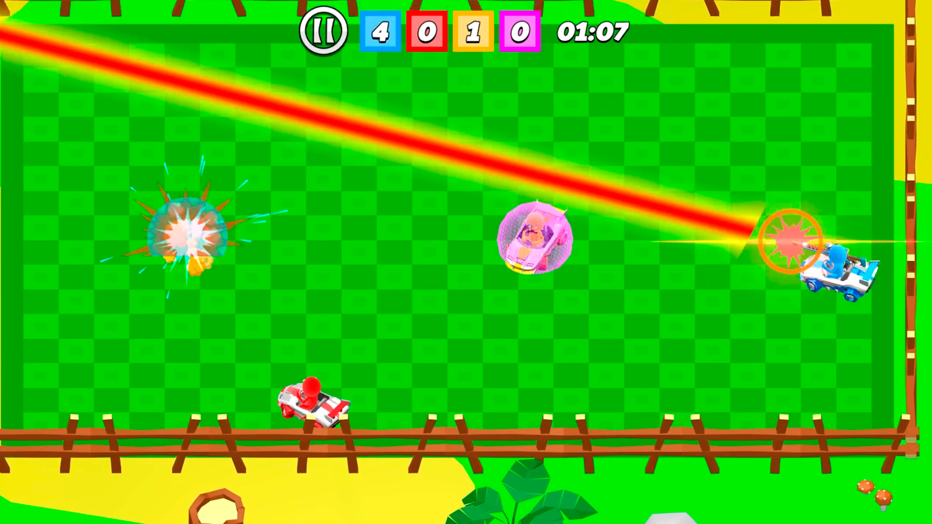 Car Battles 1-4 Players screenshot