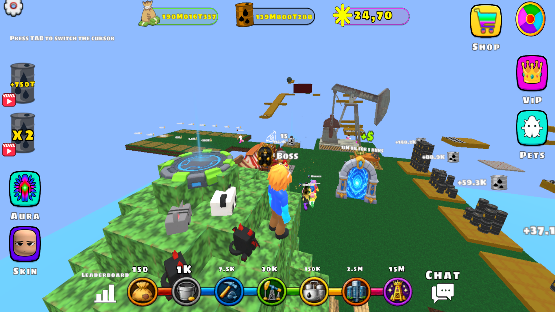 Obby the Tycoon: Pump Oil — screenshot 1