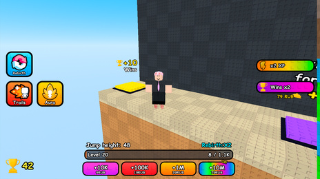 +1 Jump Power Obby Galactic Adventure | Nub Games