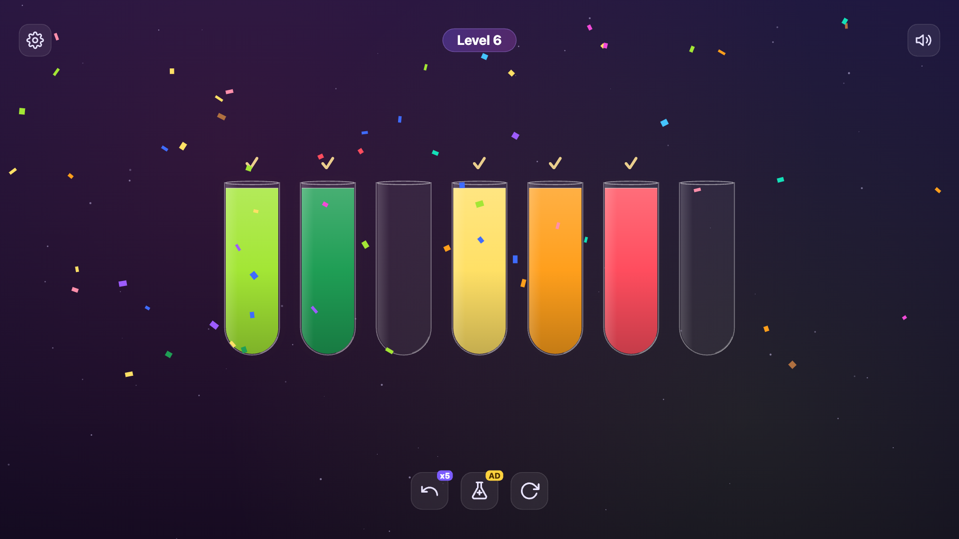 Potion Lab - potion sort puzzle — screenshot 3