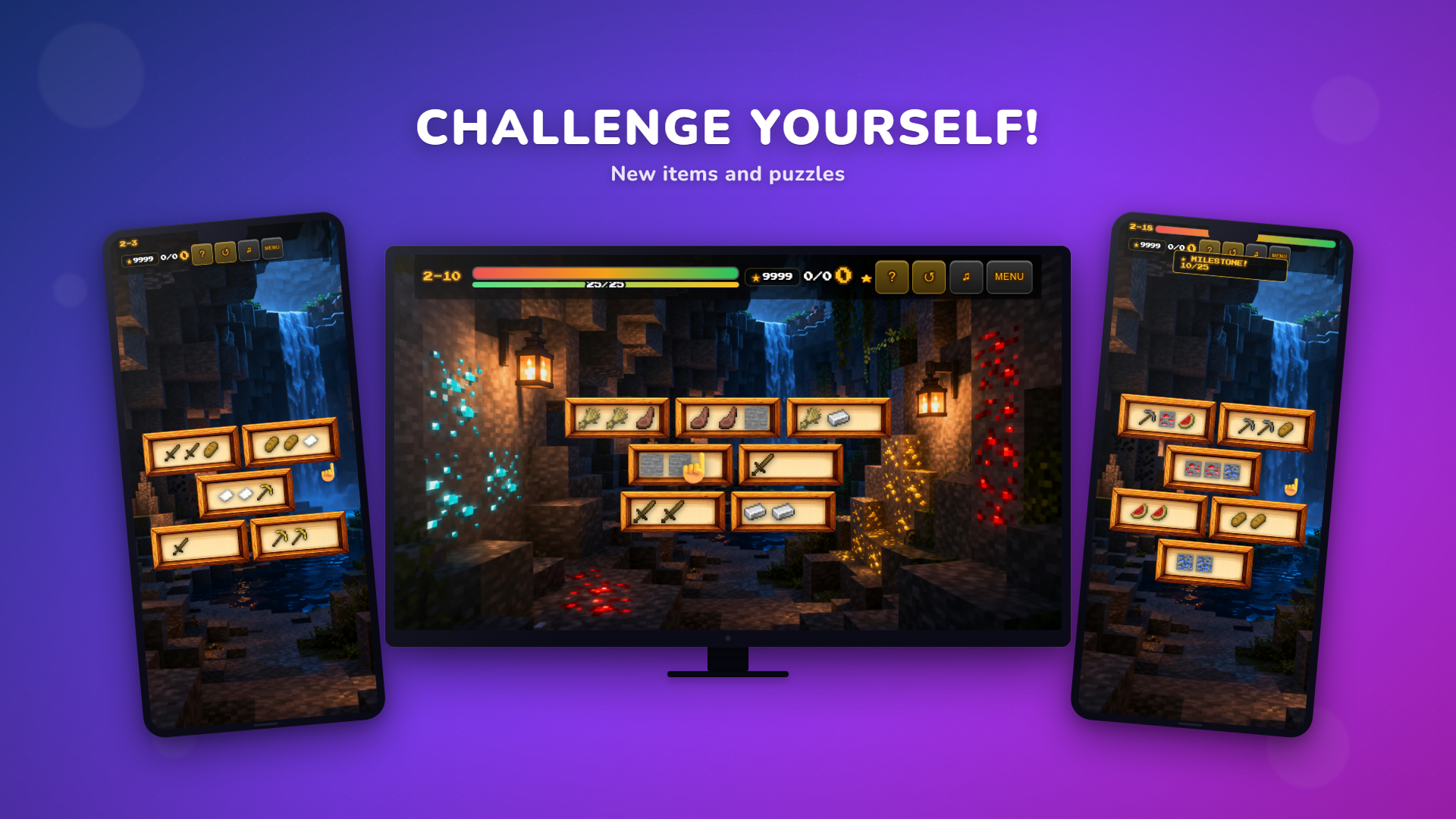 Shelves & Items - Mine Puzzle — screenshot 2
