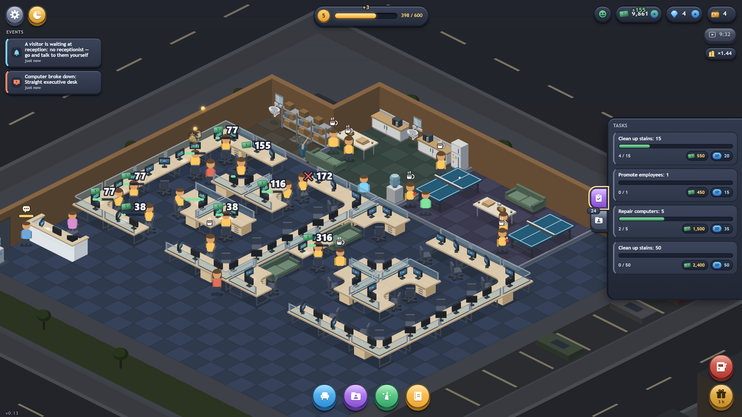 Office: Company Tycoon — screenshot 2