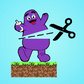 Slice up Grimace Shake! Spiel