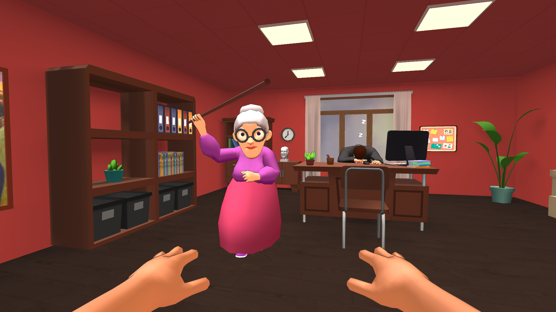 Schoolboy and Granny screenshot